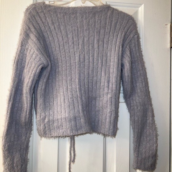 Princess Polly Shining Star Cinched Sweater in Blue Size XS/S - Picture 8 of 12